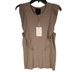Alex Marie tank sleeveless olive green womens size Medium New nwt